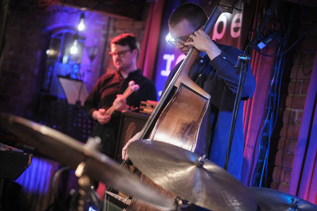 Helmi Antila Quartet is performing on the stage.