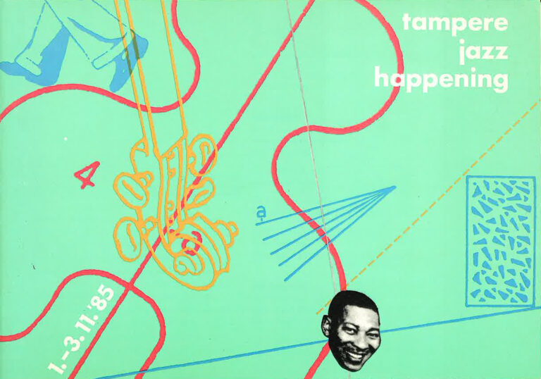 Cover of the Tampere Jazz Happening 1985 brochure.