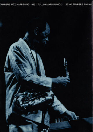 Tampere Jazz Happening 1995 -esitteen kansi.