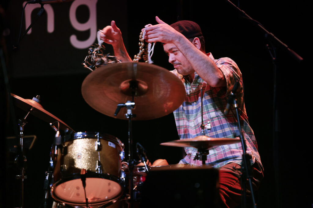 Goran Kajfeš Tropiques is performing on the stage.