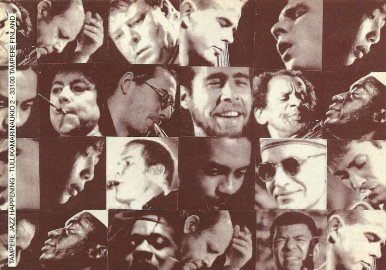 Tampere Jazz Happening 1994 -esitteen kansi.