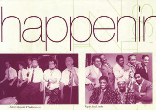 Tampere Jazz Happening 1993 -esitteen kansi.